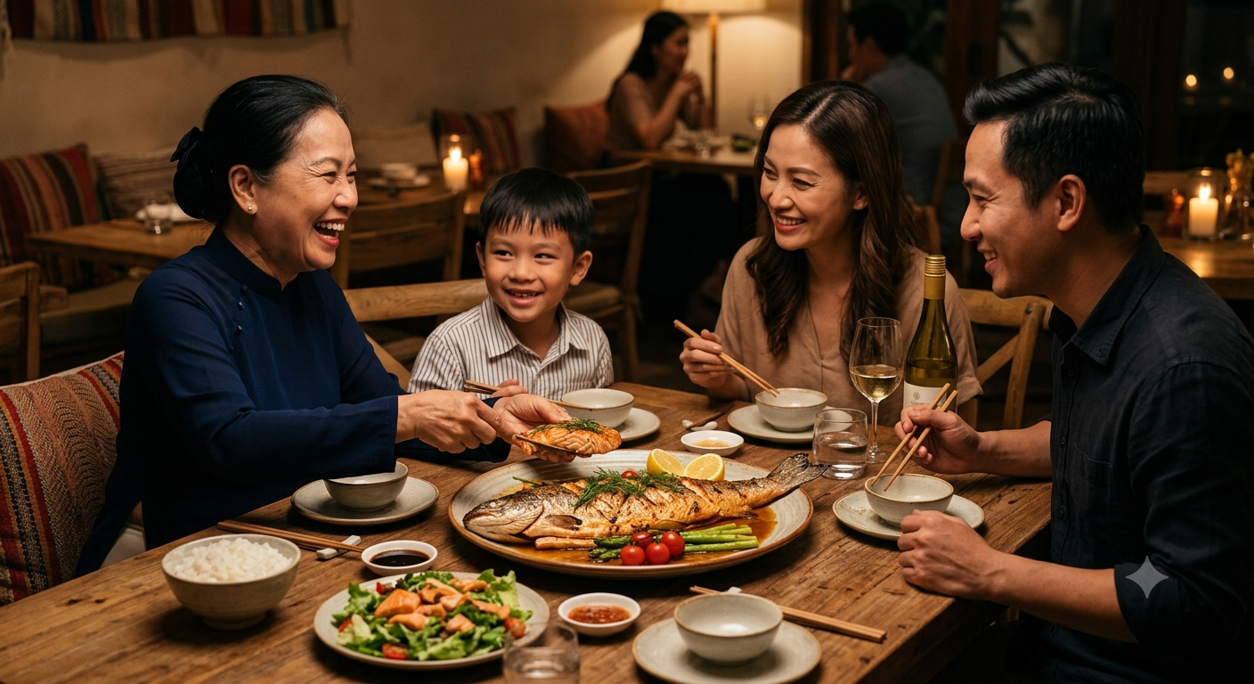 Tạo Nên Kỷ Niệm Đẹp Bên Bàn Ăn